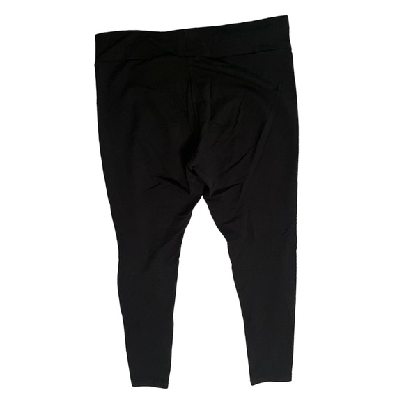 H&M Black Basic Cotton Stretch Leggings Size Large - Picture 3 of 8